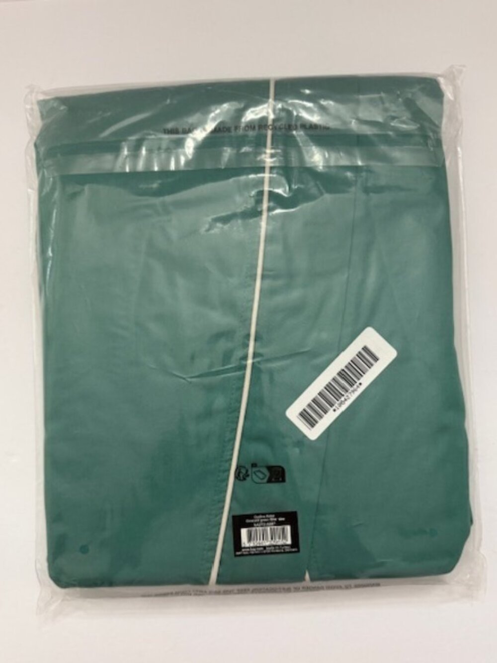 Hay Outline Green Cotton Robe by Tilde Bjerregaard Unisex Emerald Green Cotton - Picture 4 of 6